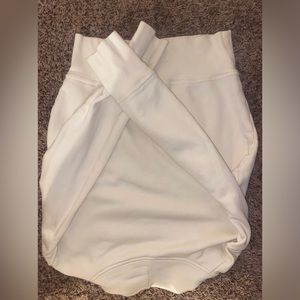 Madewell small barley worn white top